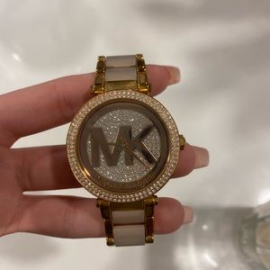 Rose gold Michael Kors watch